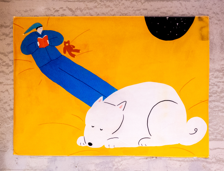 miii｜絕版｜掛布｜移動暖爐