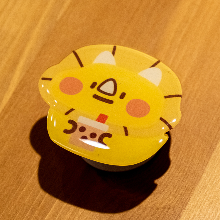 狗狗的小跳步，繪蹦砰｜手機氣墊支架｜吃貨恐龍｜珍奶三角龍