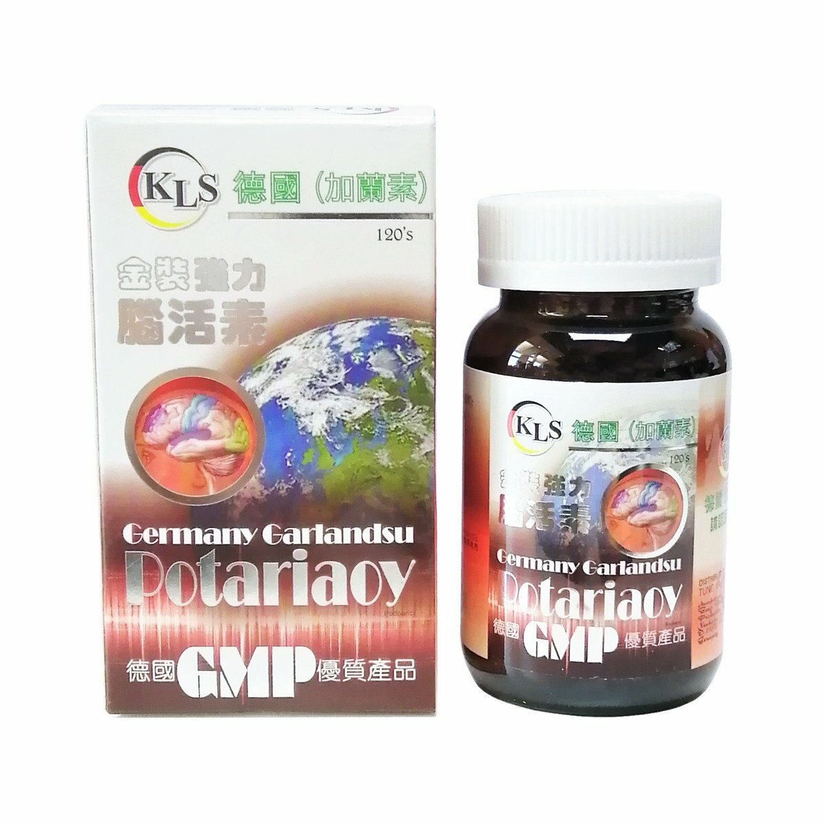 KLS - 德國(加蘭素) 金裝強力腦活素 120粒裝