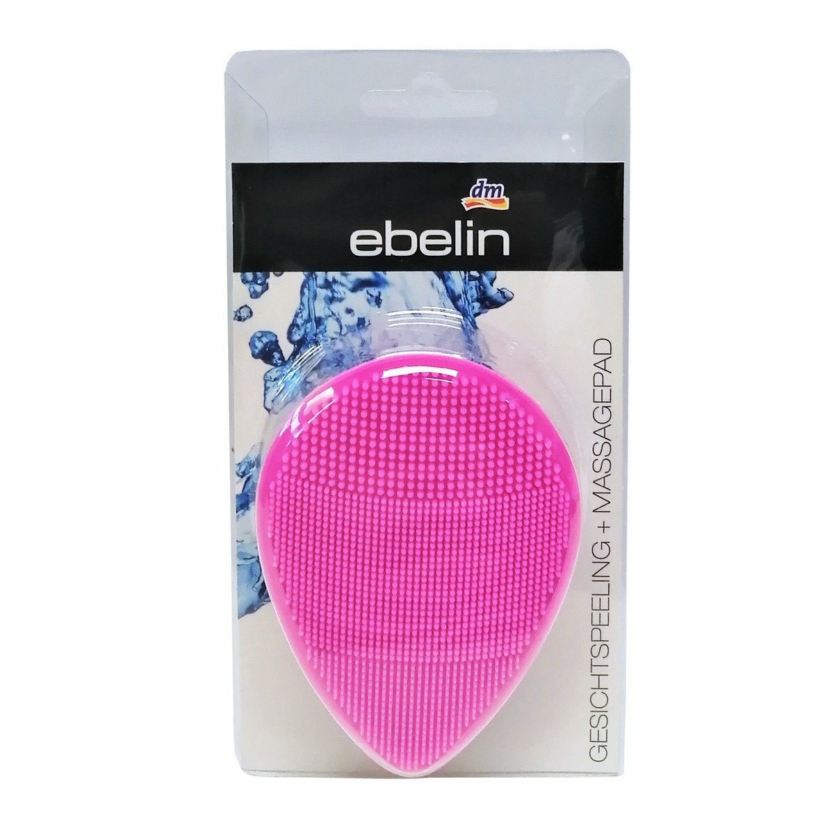 DM - Ebelin - 面部清潔矽膠潔面刷 兩種顏色隨機發送