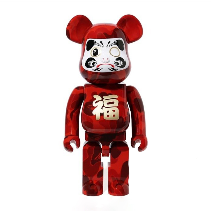BE@RBRICK B@ 1ST CAMO DARUMA 達摩 1000%