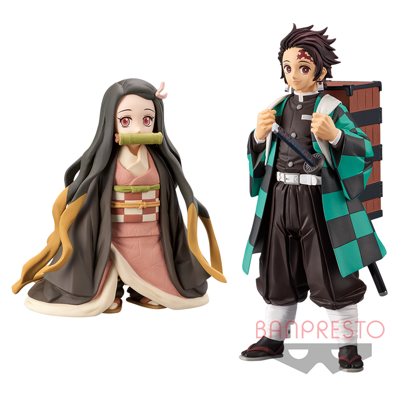 BANPRESTO《鬼滅之刃》絆之裝拾捌之型全2種竈門炭治郎縮小禰豆子人形公仔景品【現貨販售】