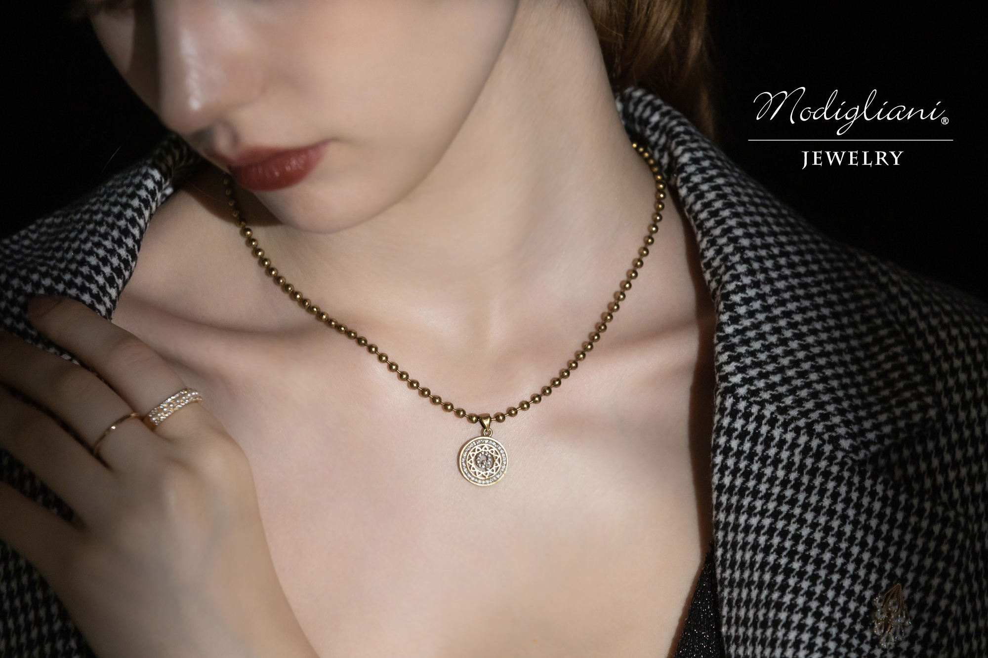 魅光圖騰英文字母項鍊