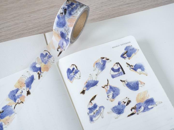 dodolulu 睡寶寶 和紙膠帶