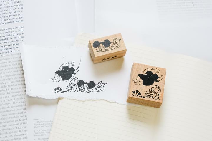 dodolulu 鞦韆 印章2入組合