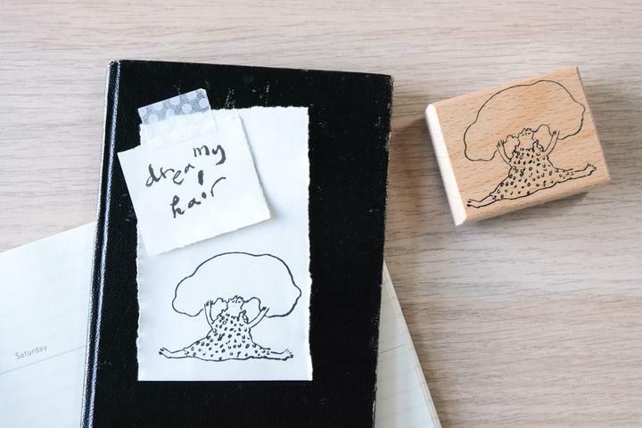 dodolulu 煩惱絲 櫸木印章