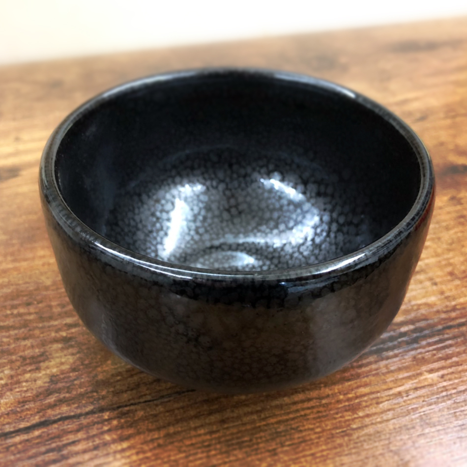 日式抹茶碗-正陶油滴天目(美濃焼)