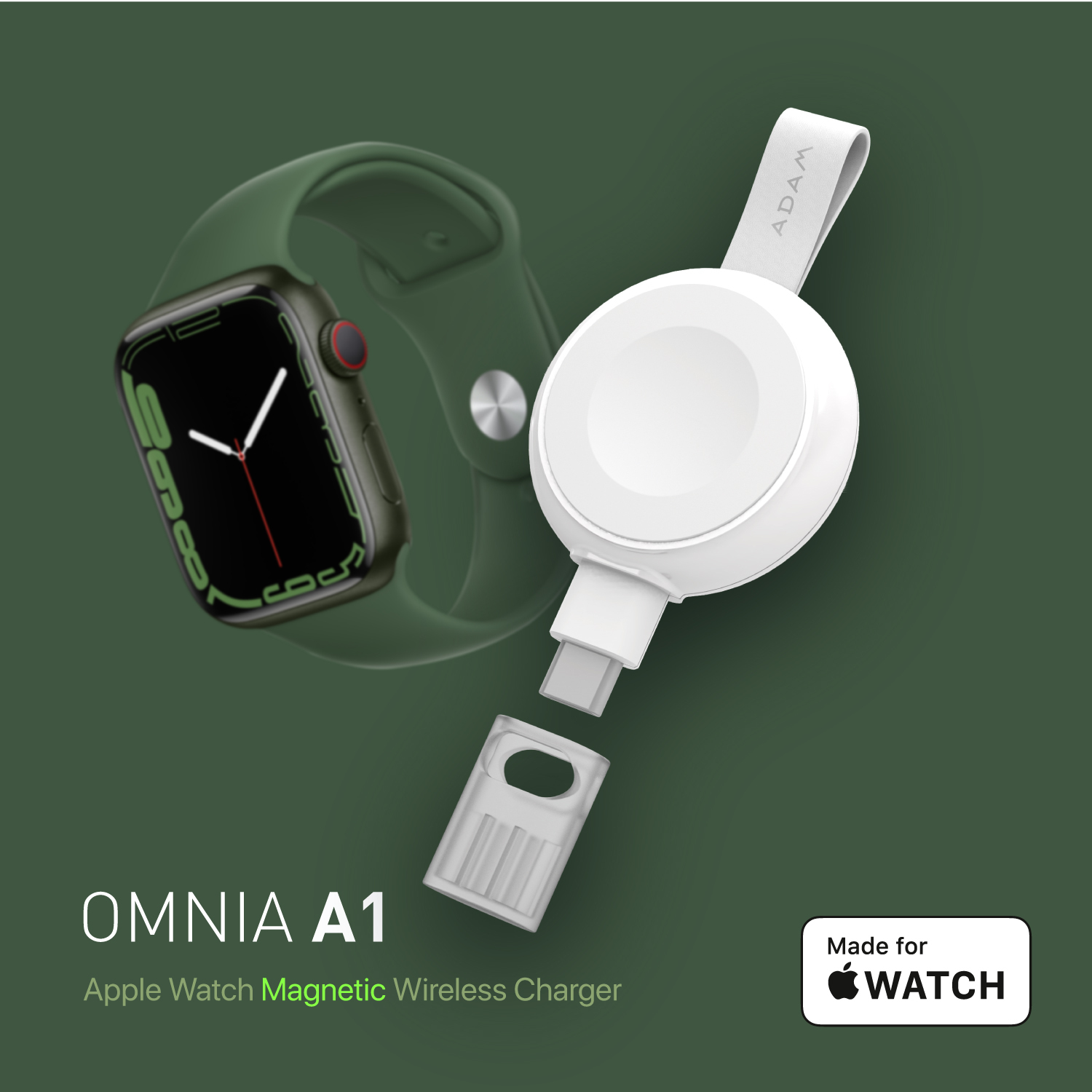 OMNIA A1 Apple Watch Magnetic Wireless Charger