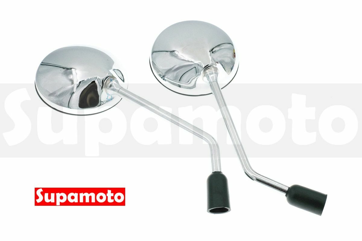 -Supamoto- M161 復古 圓鏡 原廠型 電鍍 後照鏡 後視鏡 大型 重機 CB350 通用 改裝 CUB