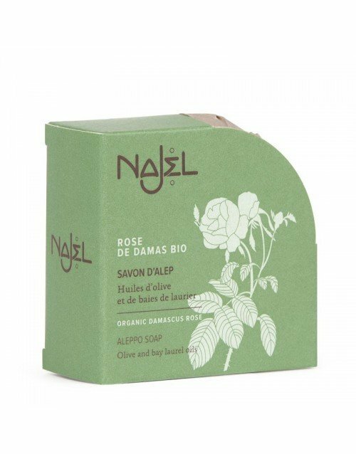 NAJEL 有機大馬士革玫瑰 阿勒頗手工皂 100g