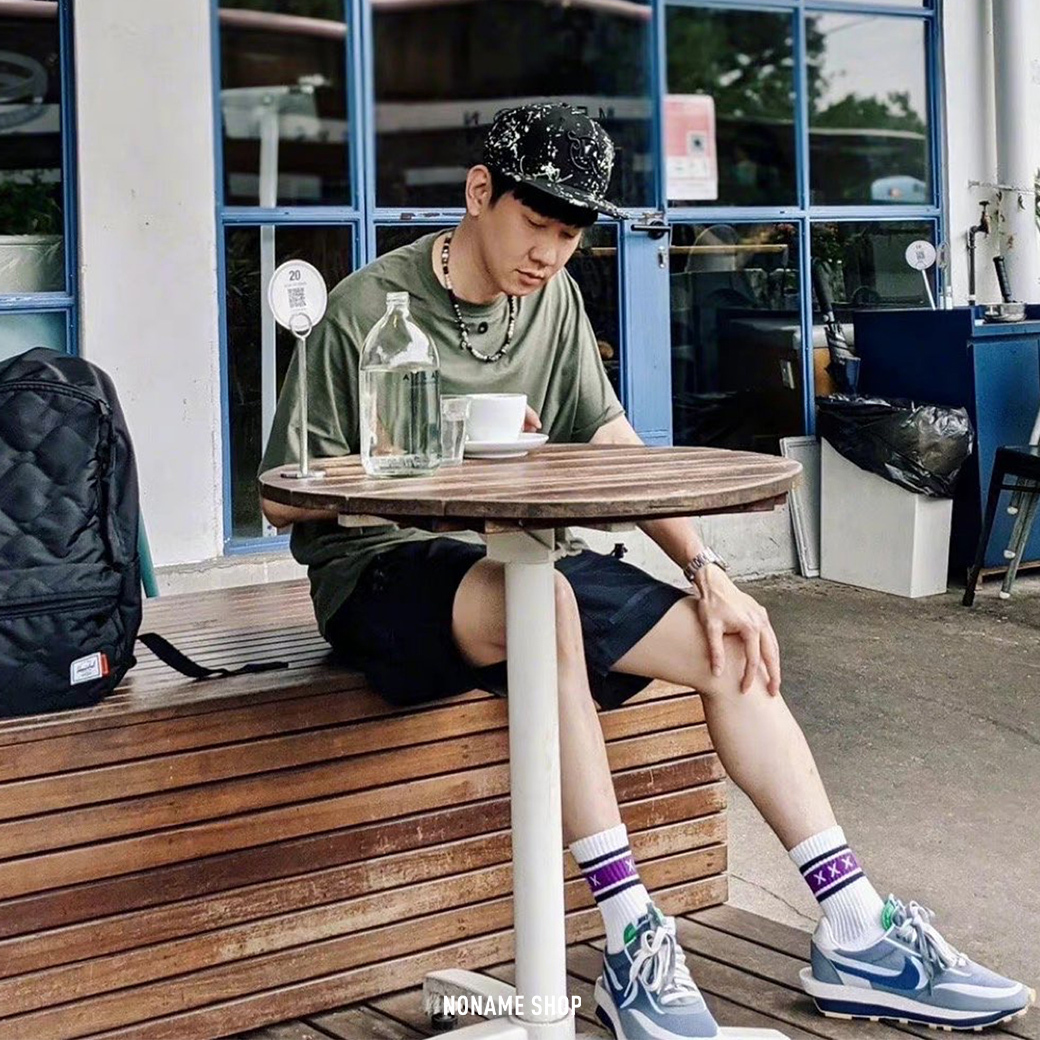 SACAI X CLOT X NIKE LD WAFFLE "Cool Grey" 死亡之吻 聯名 解構