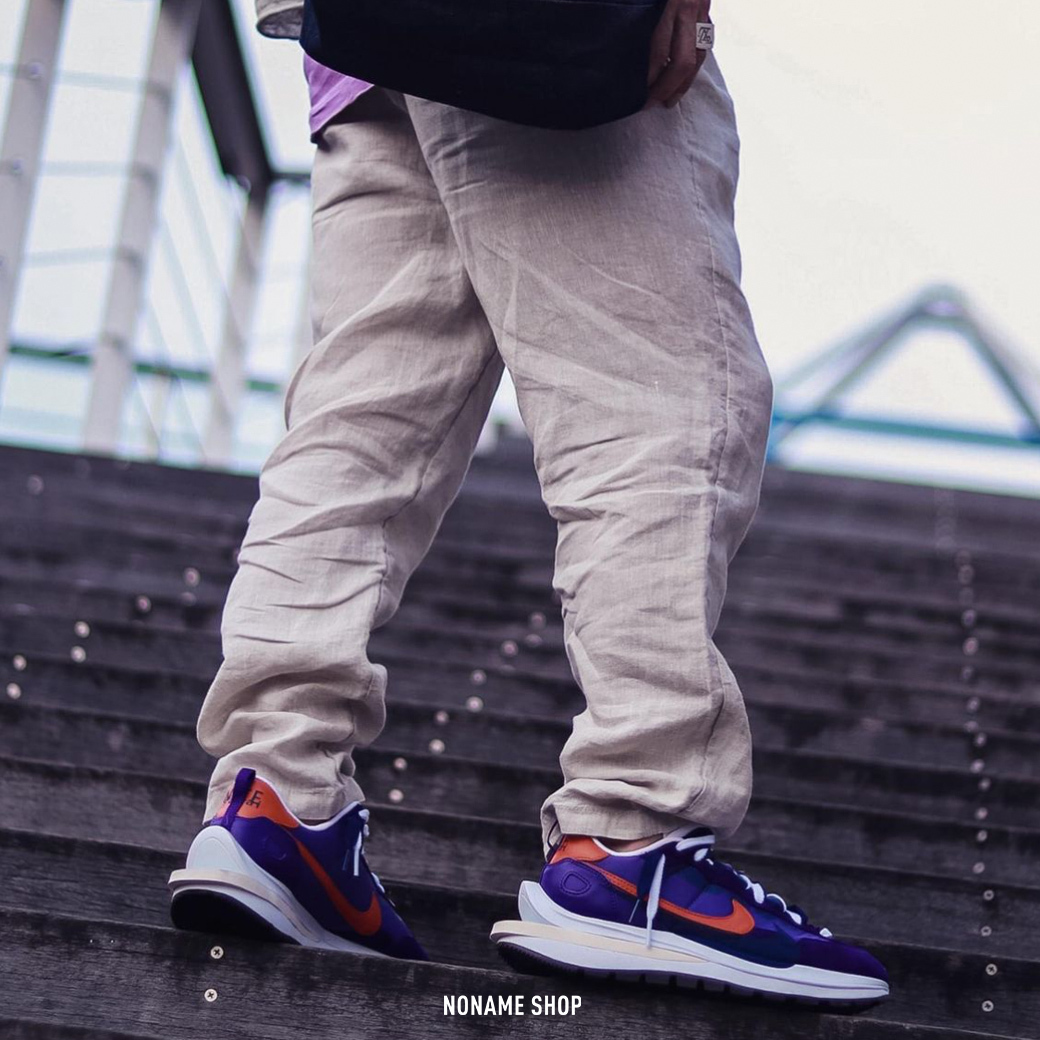 SACAI Vaporwaffle X NIKE 2021 聯名款解構雙勾藍紫色