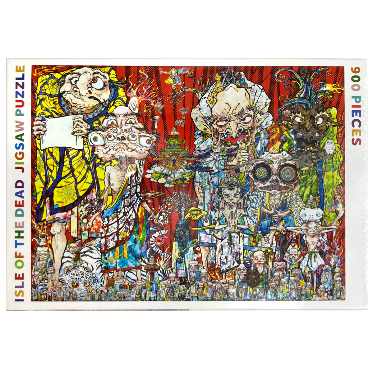 村上隆パズル　isle of the dead 2個セット Amazon.co.jp: Takashi Murakami Jigsaw Puzzle Isle of the