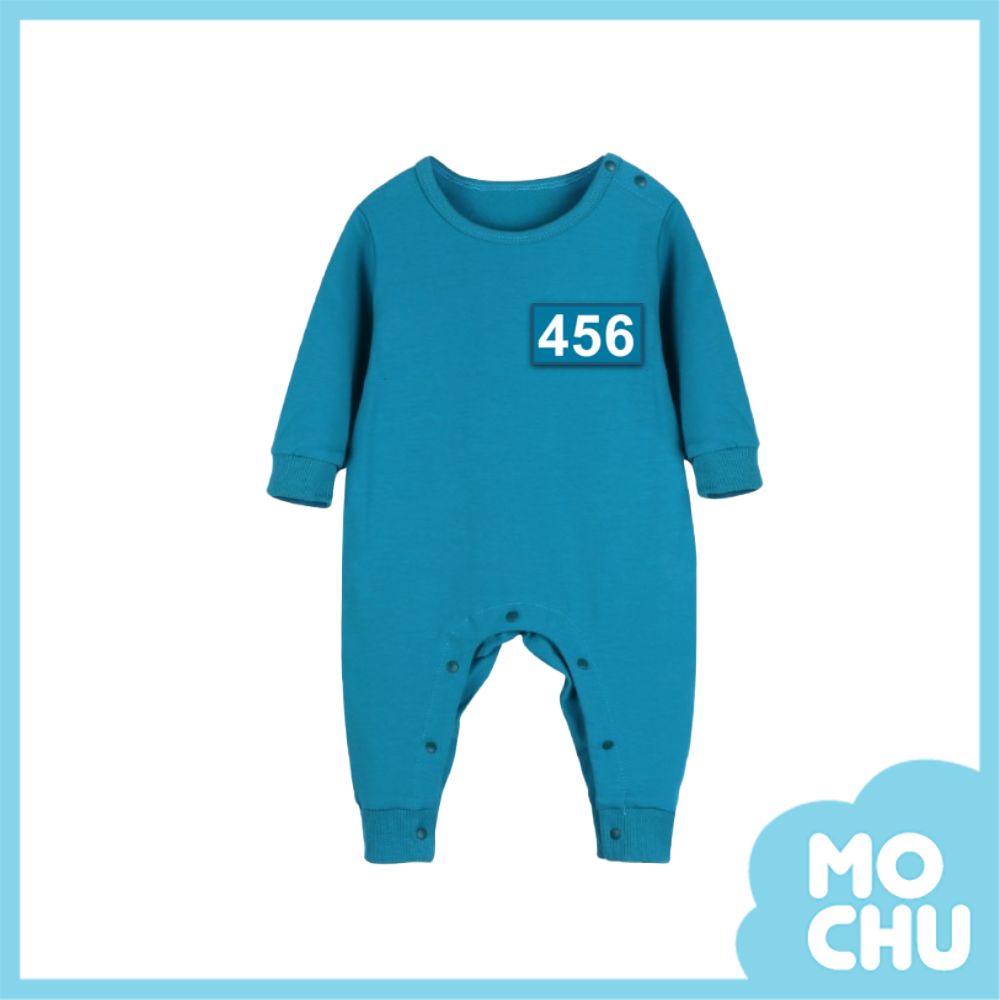 魷魚遊戲長袖包屁衣(四款)