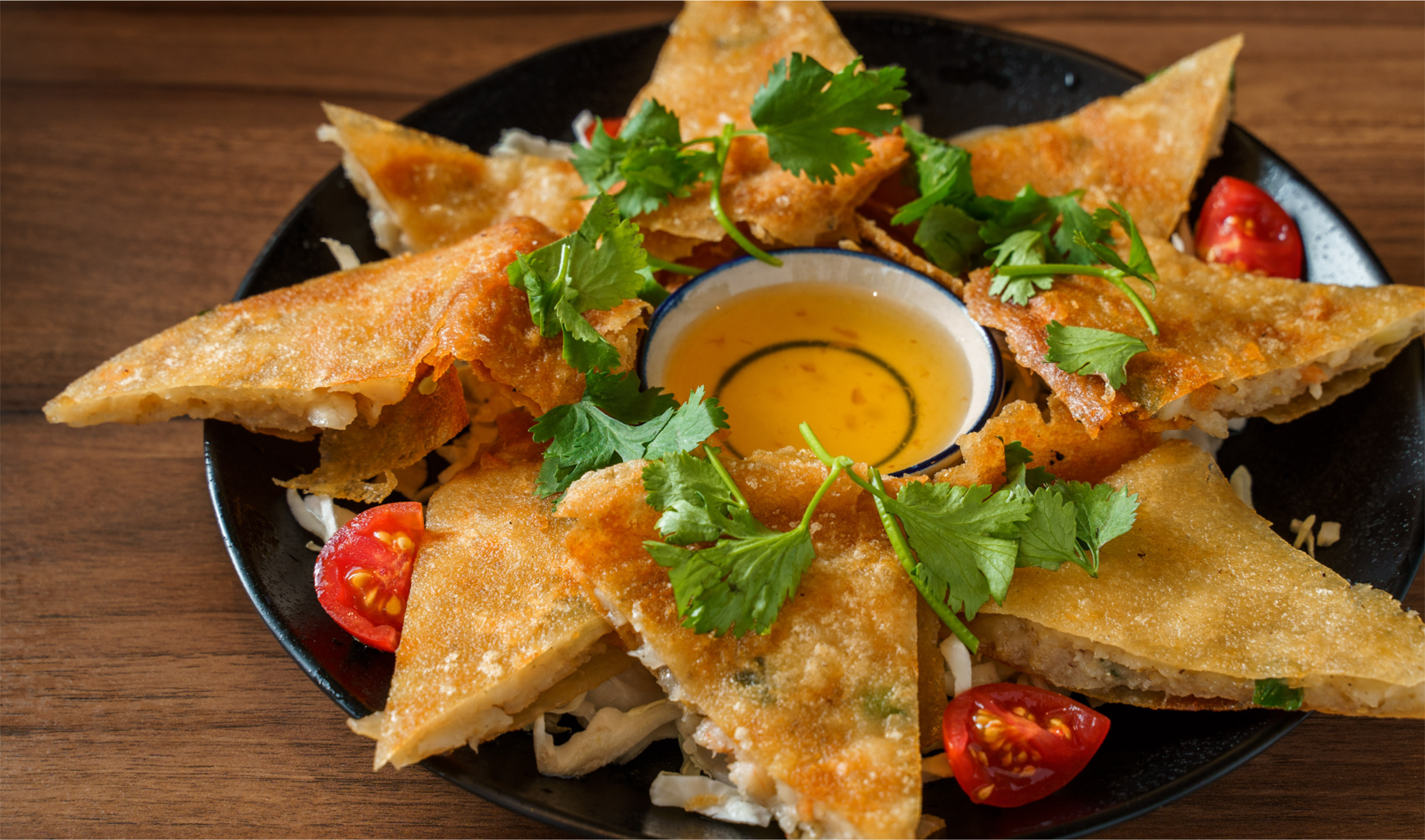 台中泰式餐廳-巫泰式燒烤-月亮蝦餅