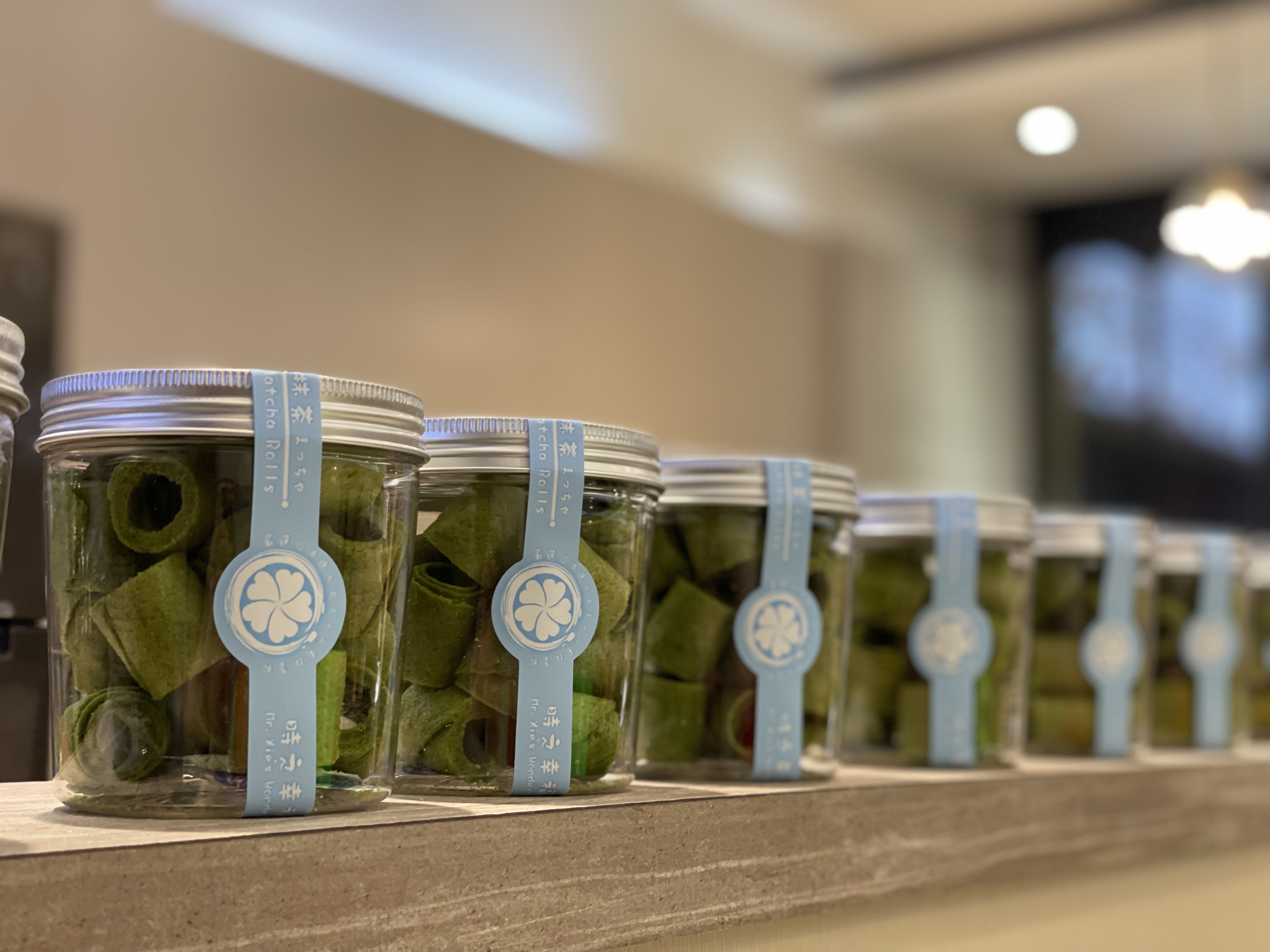 迷你小知足蛋捲_日本丸久小山園抹茶