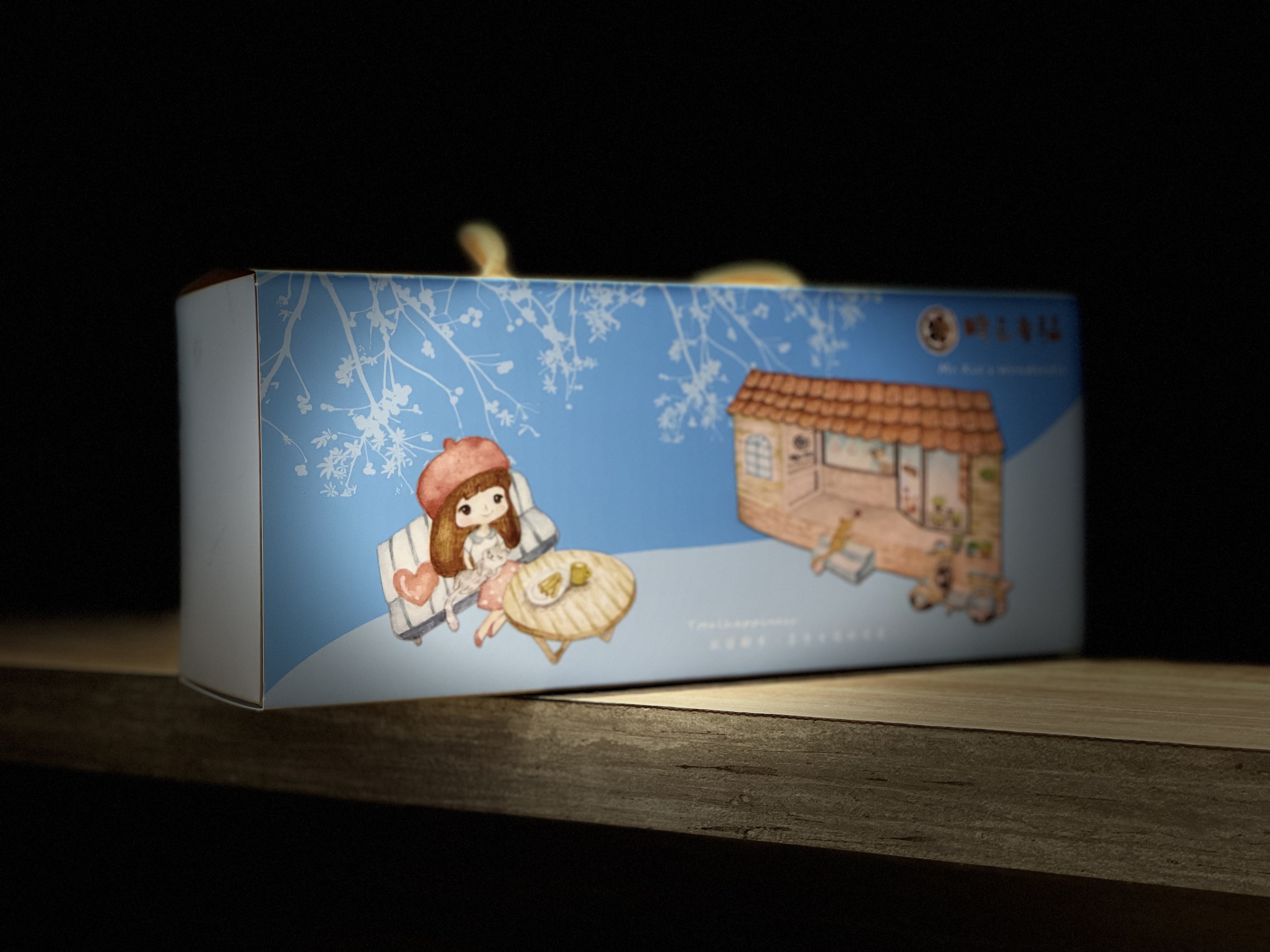 超人氣茶茶組合 - 迷你小知足蛋捲禮盒