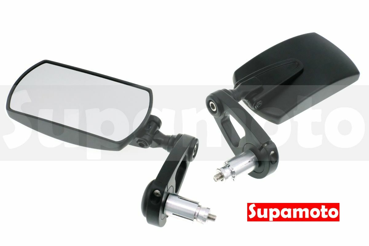 -Supamoto- M231 咖啡 端子 後照鏡 後視鏡 車把鏡 方形 車把 手把 SR400 春天 衝刺 檔車 復