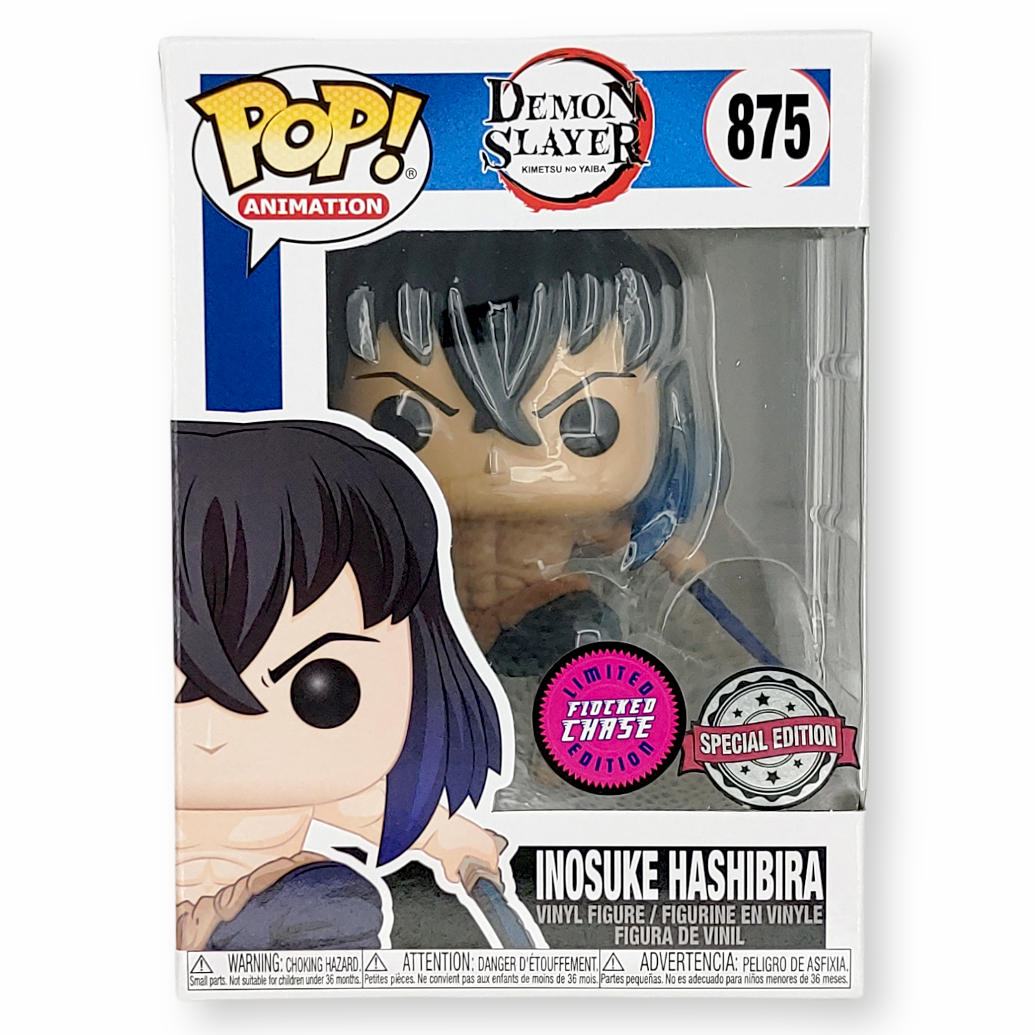 FUNKO POP 鬼滅の刃 嘴平伊之助 875 CHASE【限定】 FUNKO POP <鬼滅之刃>嘴平伊之助(CHASE)-No.875