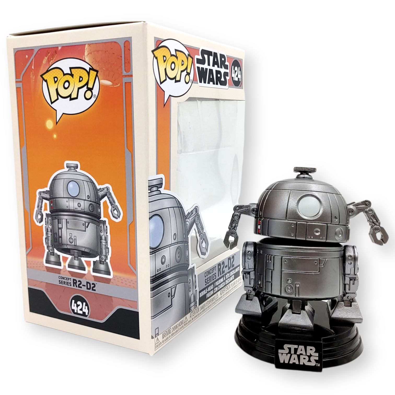 FUNKO POP<星球大戰StarWars>-R2-D2(Concept Series)-NO.424