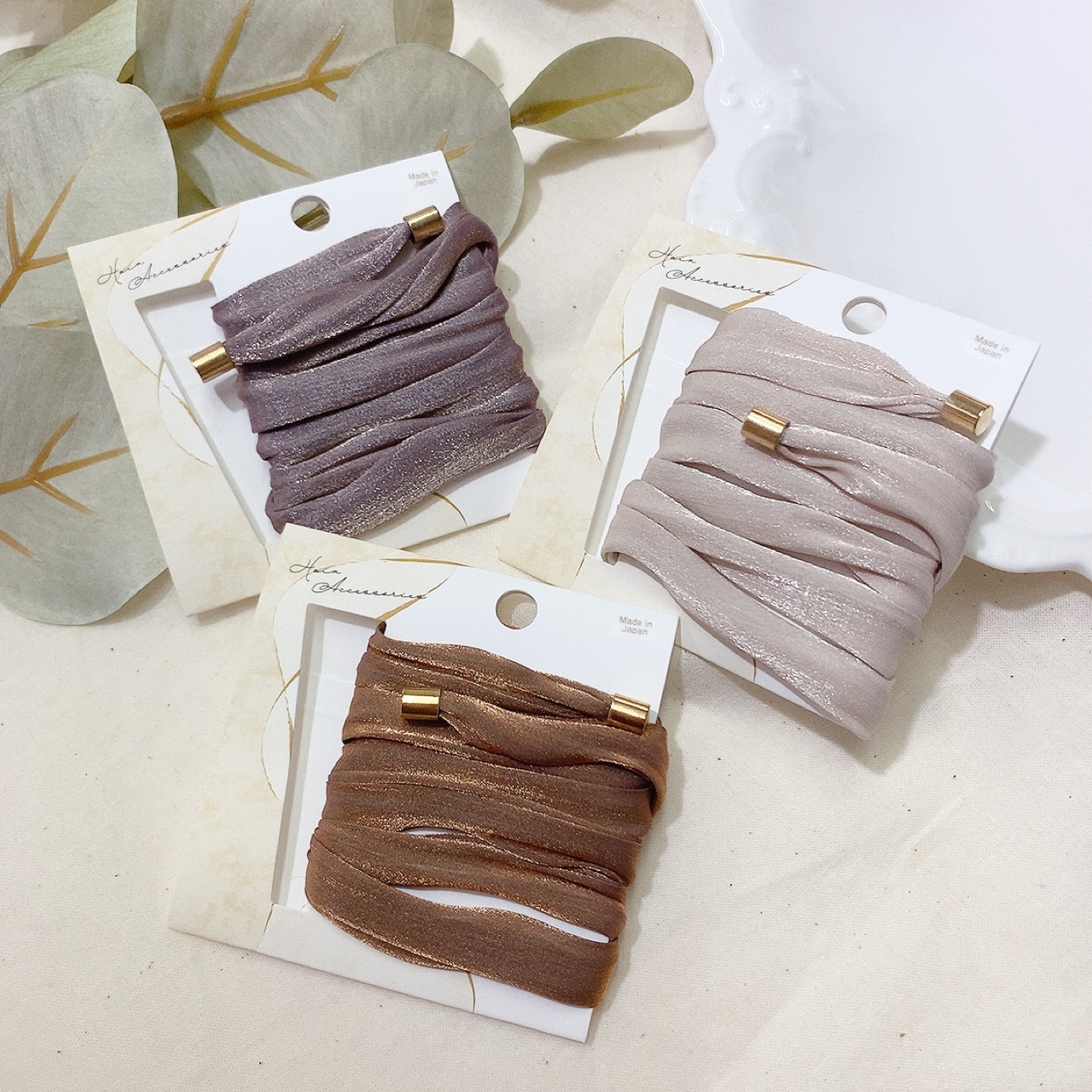 [日本制] 閃亮鐵線髮帶