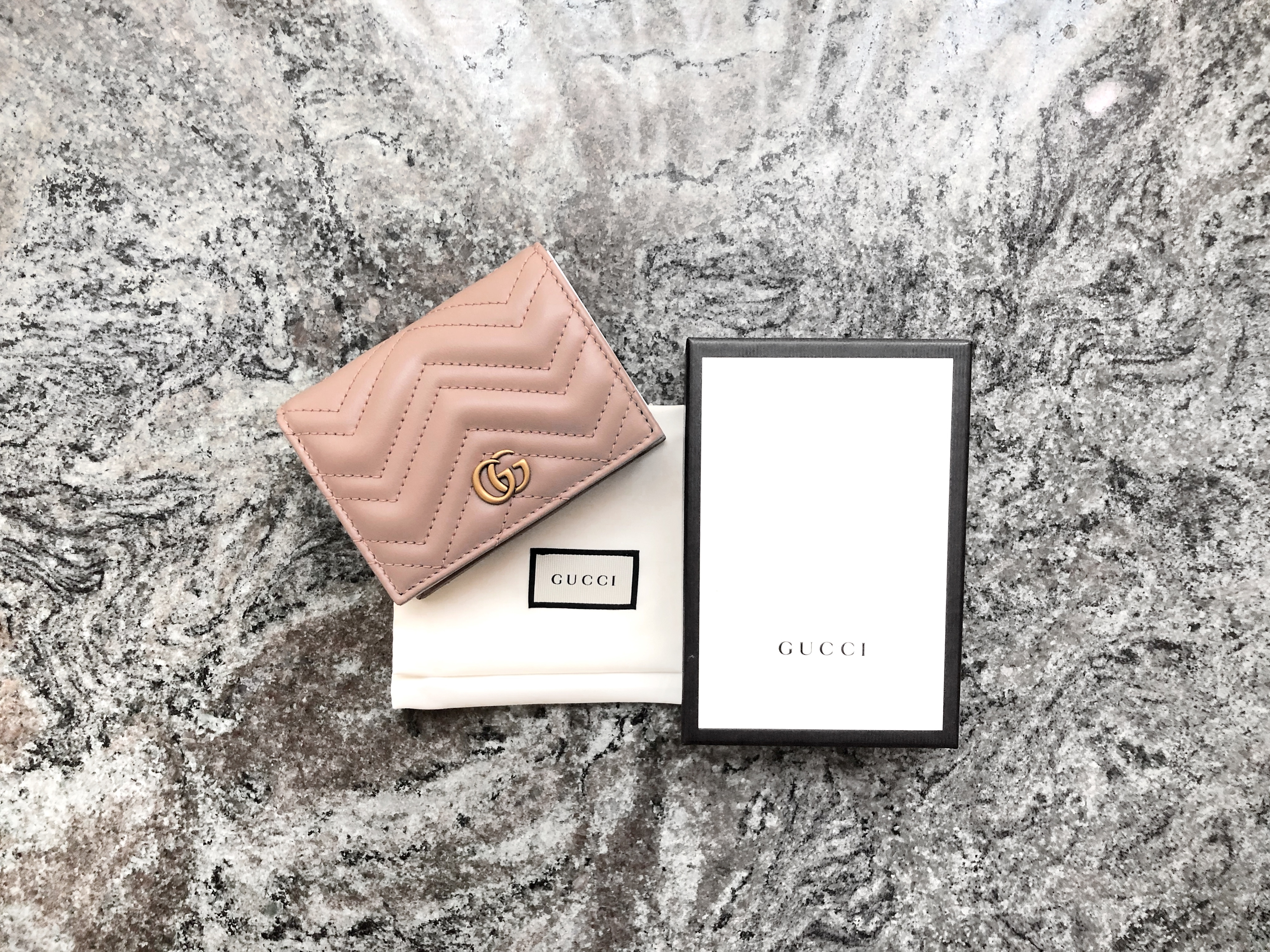 GUCCI GG Marmont Card Case Wallet