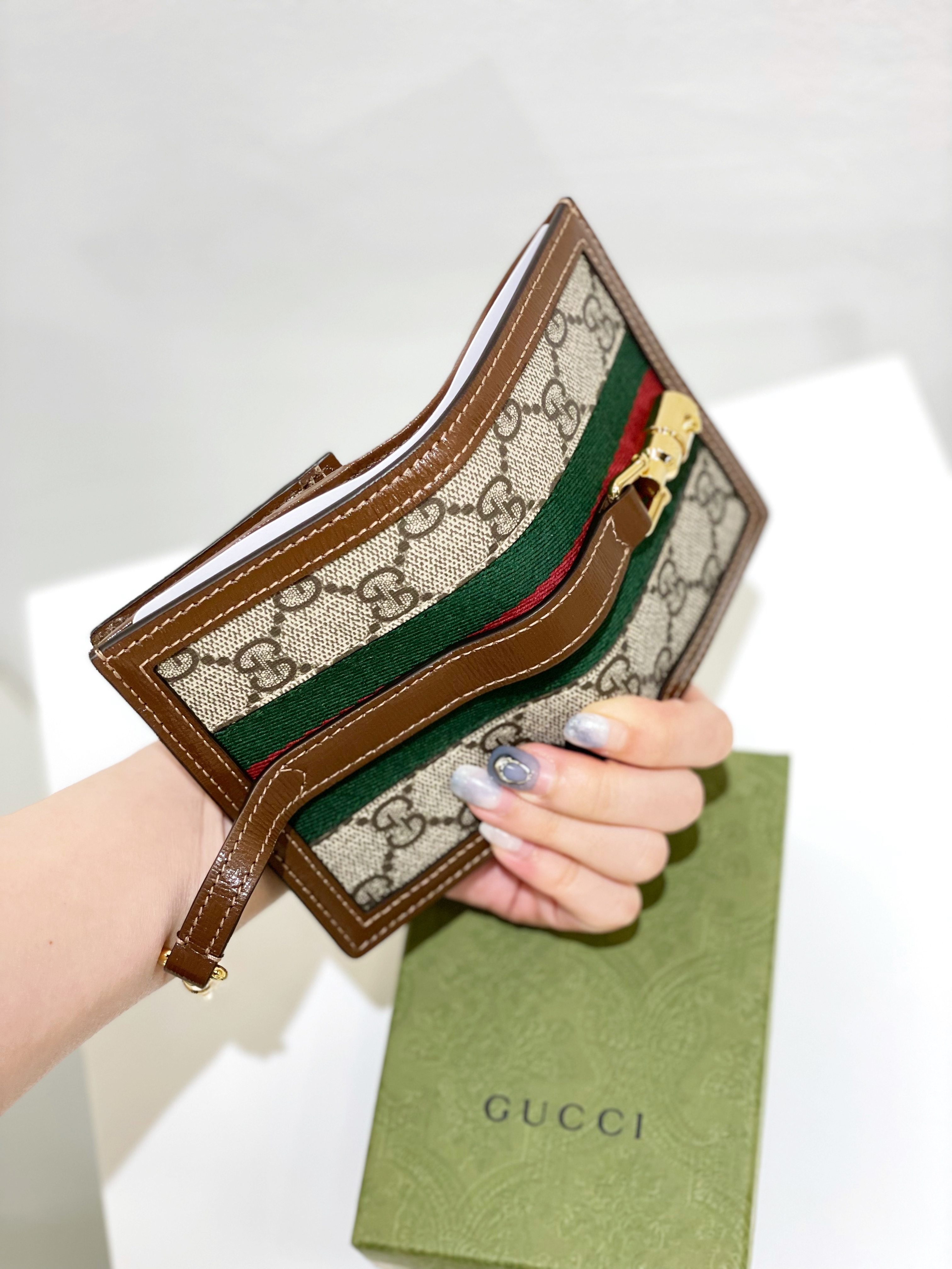 GUCCI Jackie 1961 Card Case Wallet