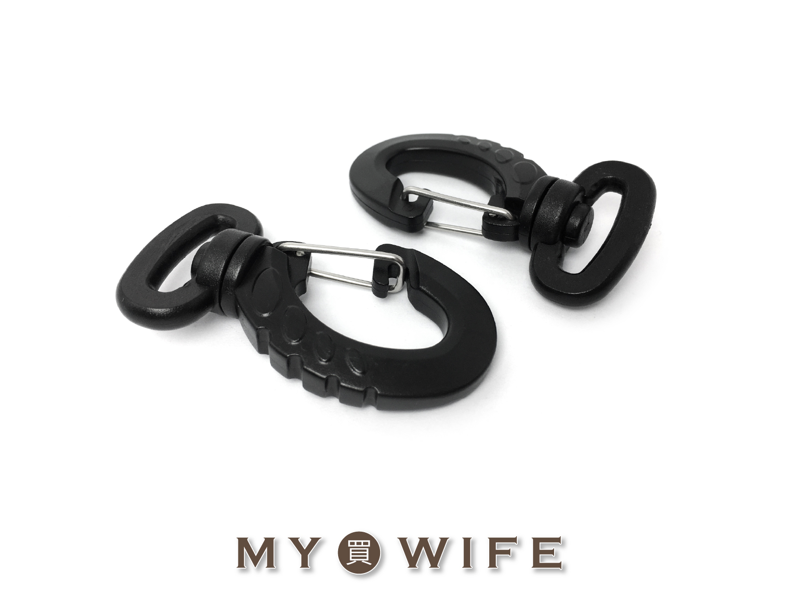 6分UA勾_黑色2入【SL-ZCA51】