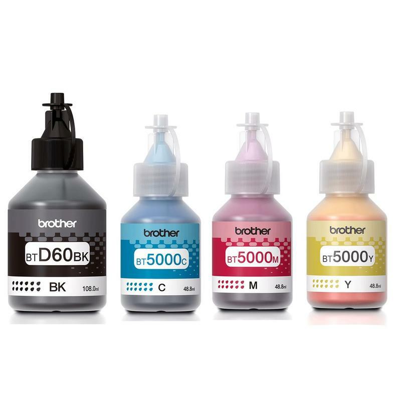 Brother 原廠墨水 BT5000C/BT5000M/BT5000Y Ink