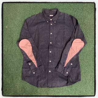 VISVIM ALBACORE FLORA SHIRT L/S *MADE IN ITALY (( USED.A )) 中古美品 - NAVY SIZE 2 IN STOCK NOW (現貨發售中)