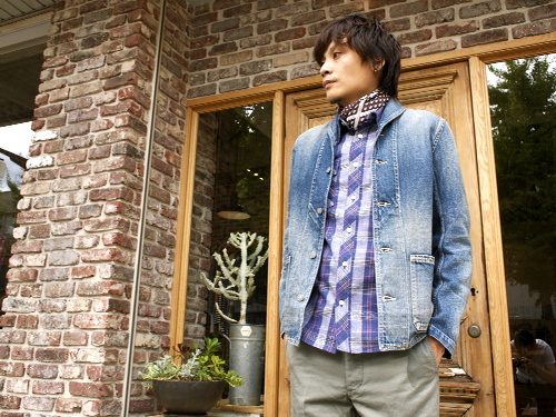 VISVIM FOUR CORNERS CHECK LS SHIRT (GIZA) - NAVY SIZE 1 IN STOCK NOW (現貨發售中)
