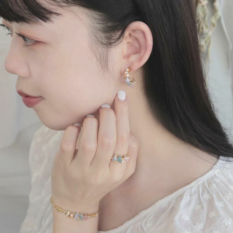 Ayatorie 朝露耳環/戒指/手鐲