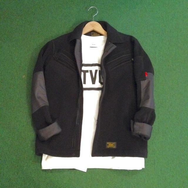 WTAPS HELI POLY THERMO POLARTEC JACKET - BLACK SIZE S IN STOCK NOW (現貨發售中)