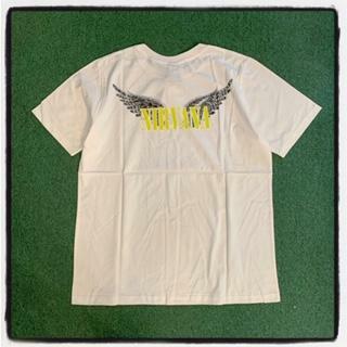 NUMBER NINE NIRVANA WINGS TEE S/S - WHITE SIZE 4 (XL) IN STOCK NOW (現貨發售中)
