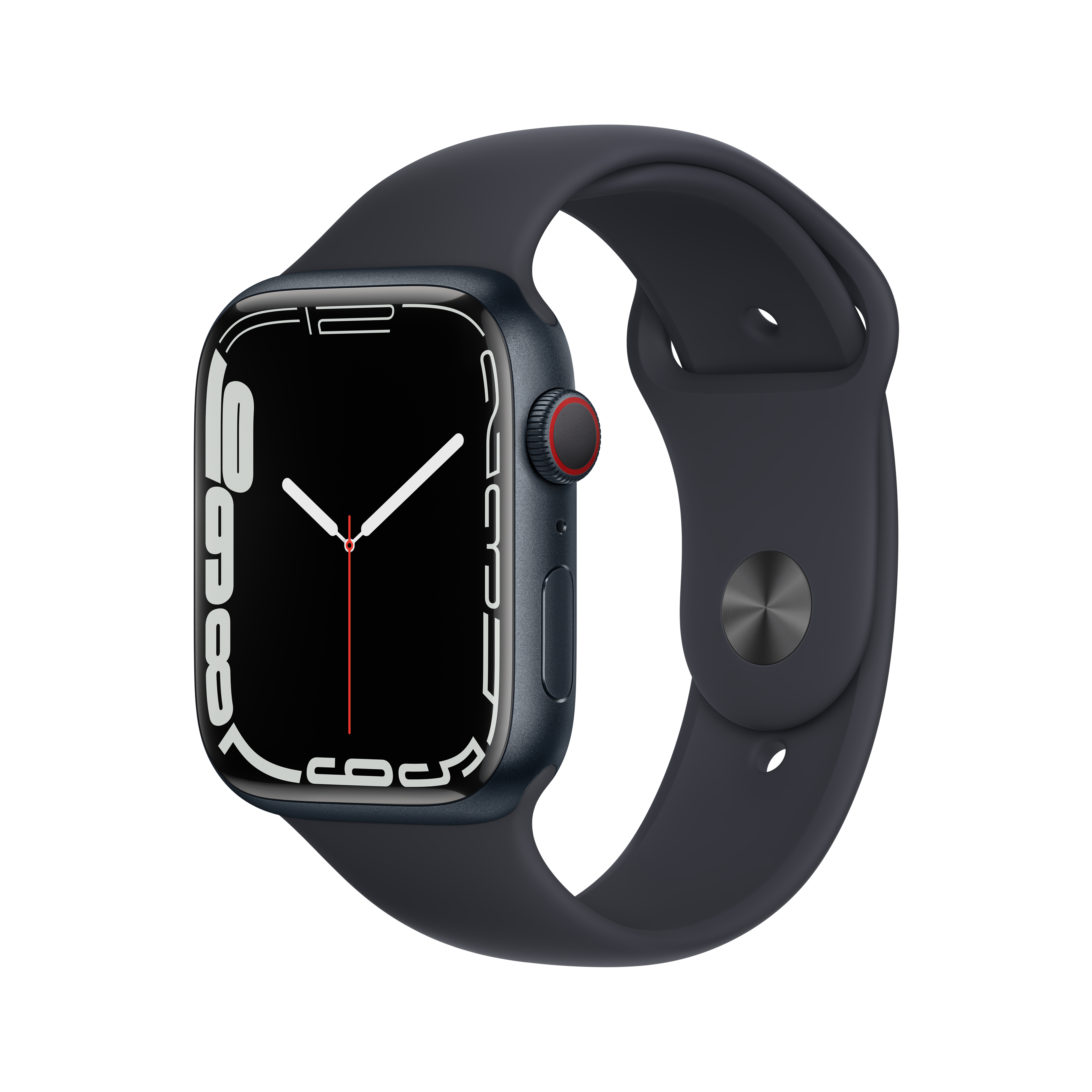 Apple Watch S7 45mm (GPS) 鋁金屬錶殼搭配運動錶帶/ 七款