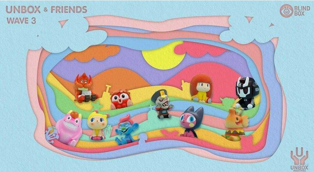 Unbox Industries Figures - Unbox & Friends Vol.3 (Box of 12)