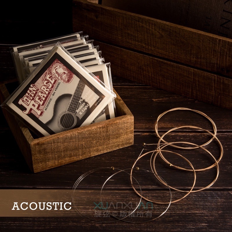 John Pearse JohnPearse 民謠吉他弦 磷青銅 系列 — 三峽吉他 / Bass｜YA! 玩音樂