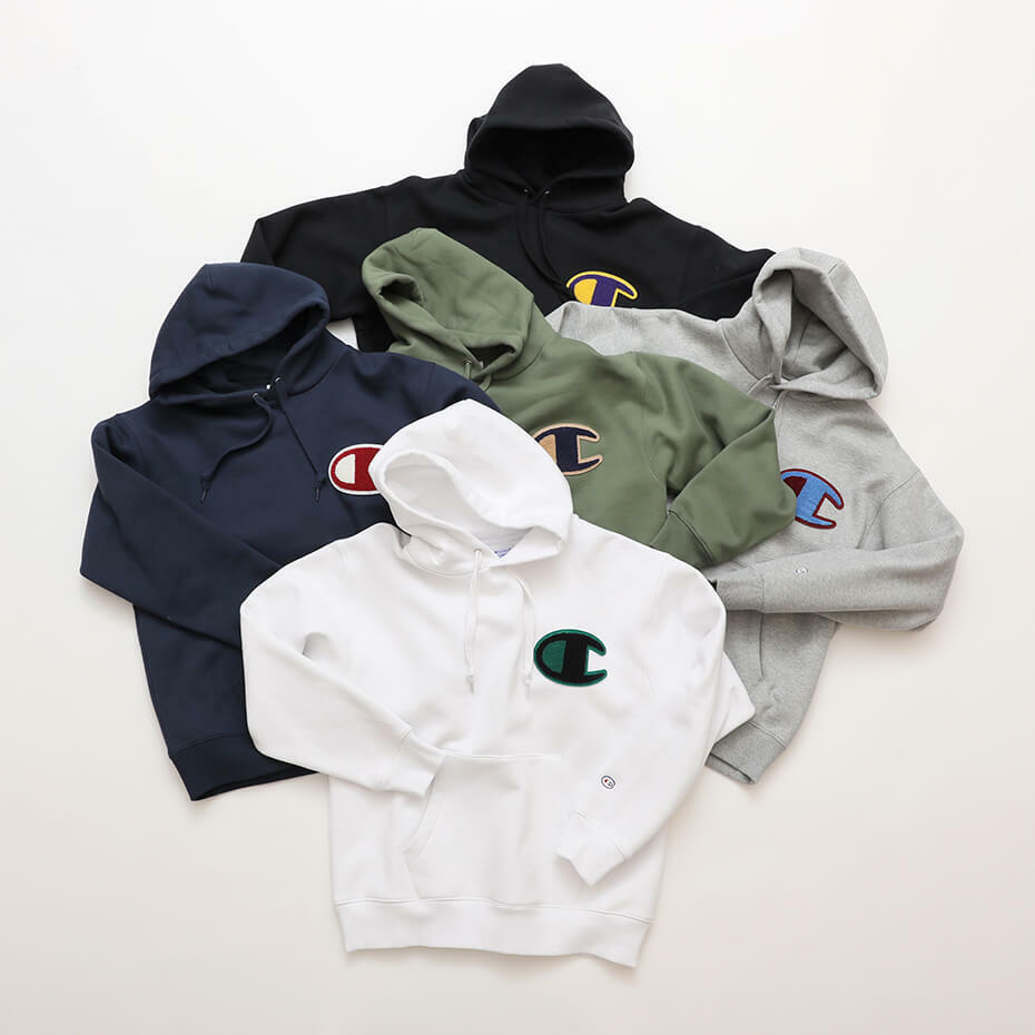 Champion big clearance c hoodie