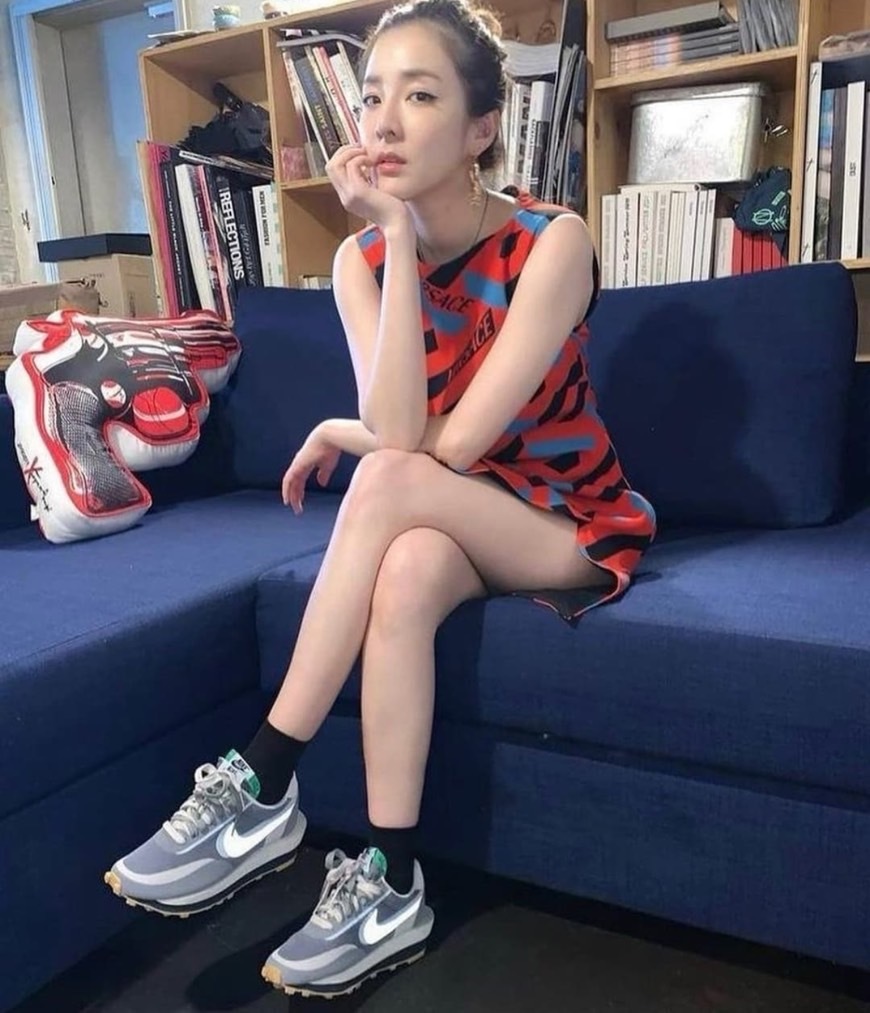 【Luxury】 Clot x Sacai x Nike LDWaffle 三方聯名 米白橘 灰藍 網面 解構 陳冠希 凝結集團 增高 限量