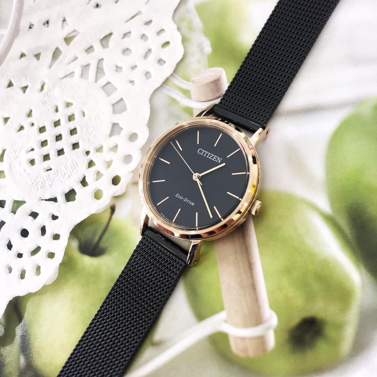 【CITIZEN 星辰】Hebe田馥甄廣告配戴款-雅致簡約光動能女錶 EM0577-87E 31mm 現代鐘錶