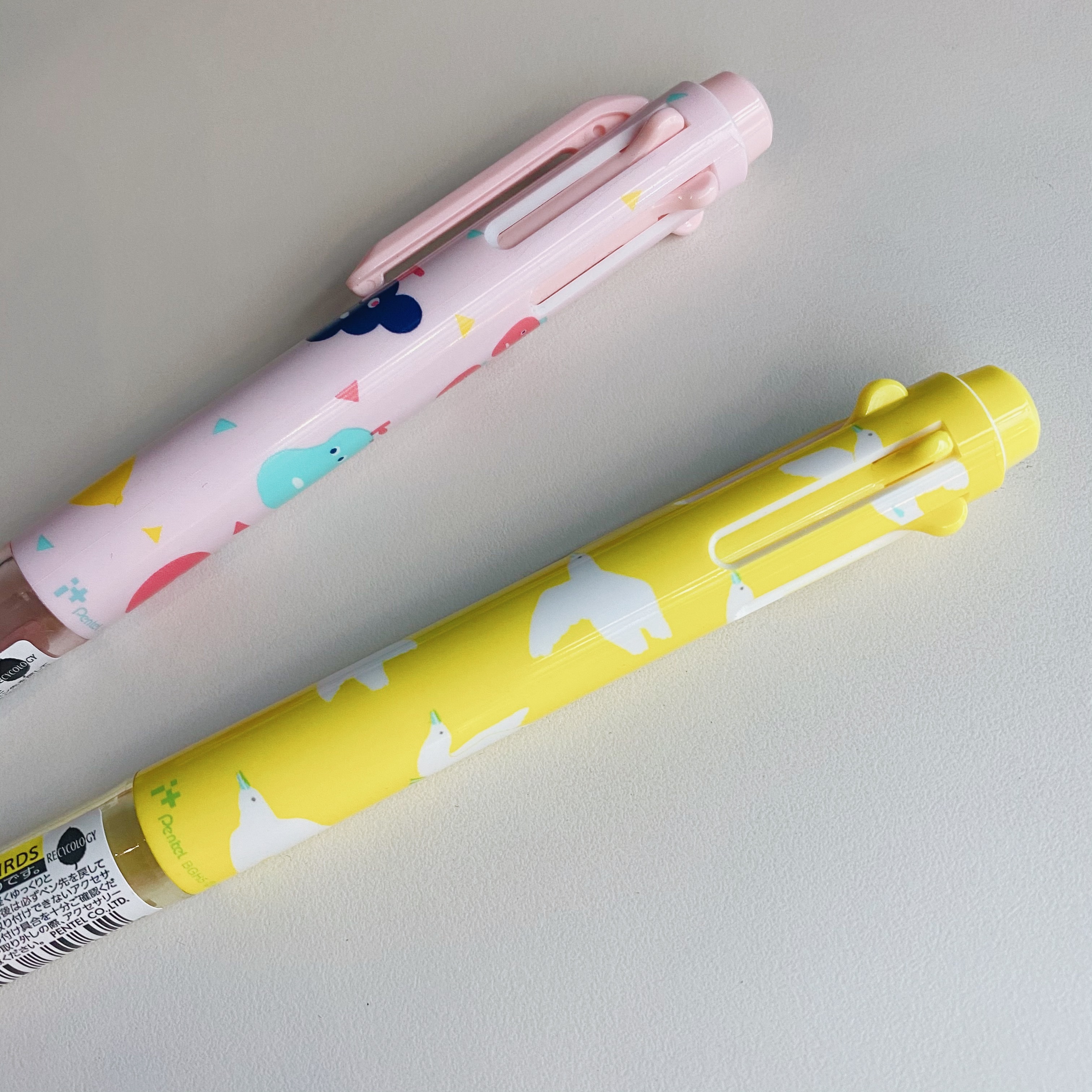 Pentel 五色筆空心筆管 AIUEO聯名款