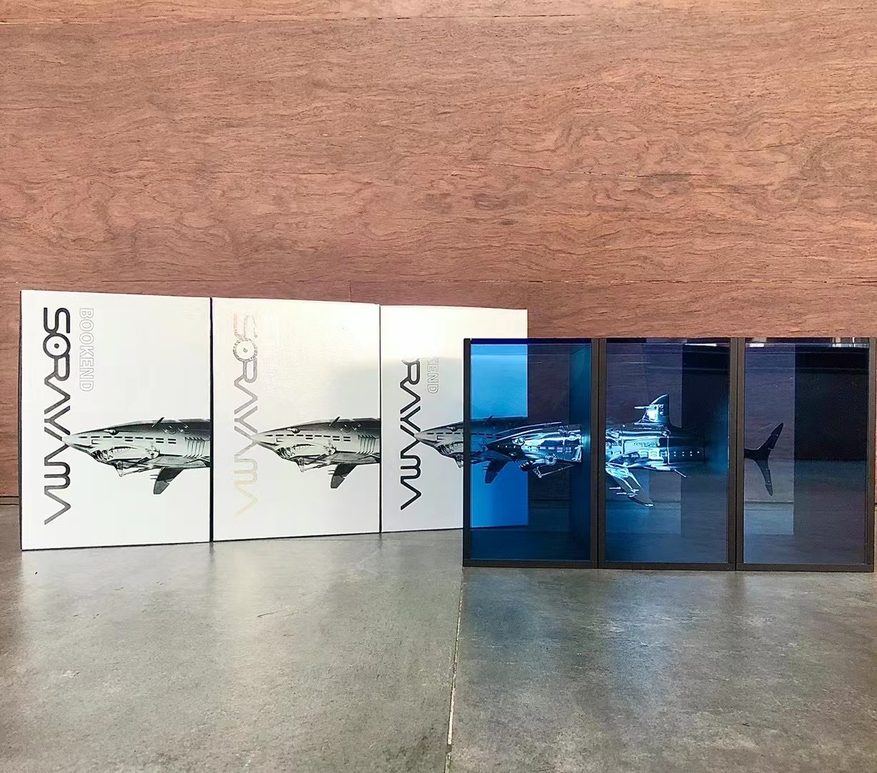 HAJIME SORAYAMA SHARK BOOKSHELF 空山基 鯊魚領域 限量書架