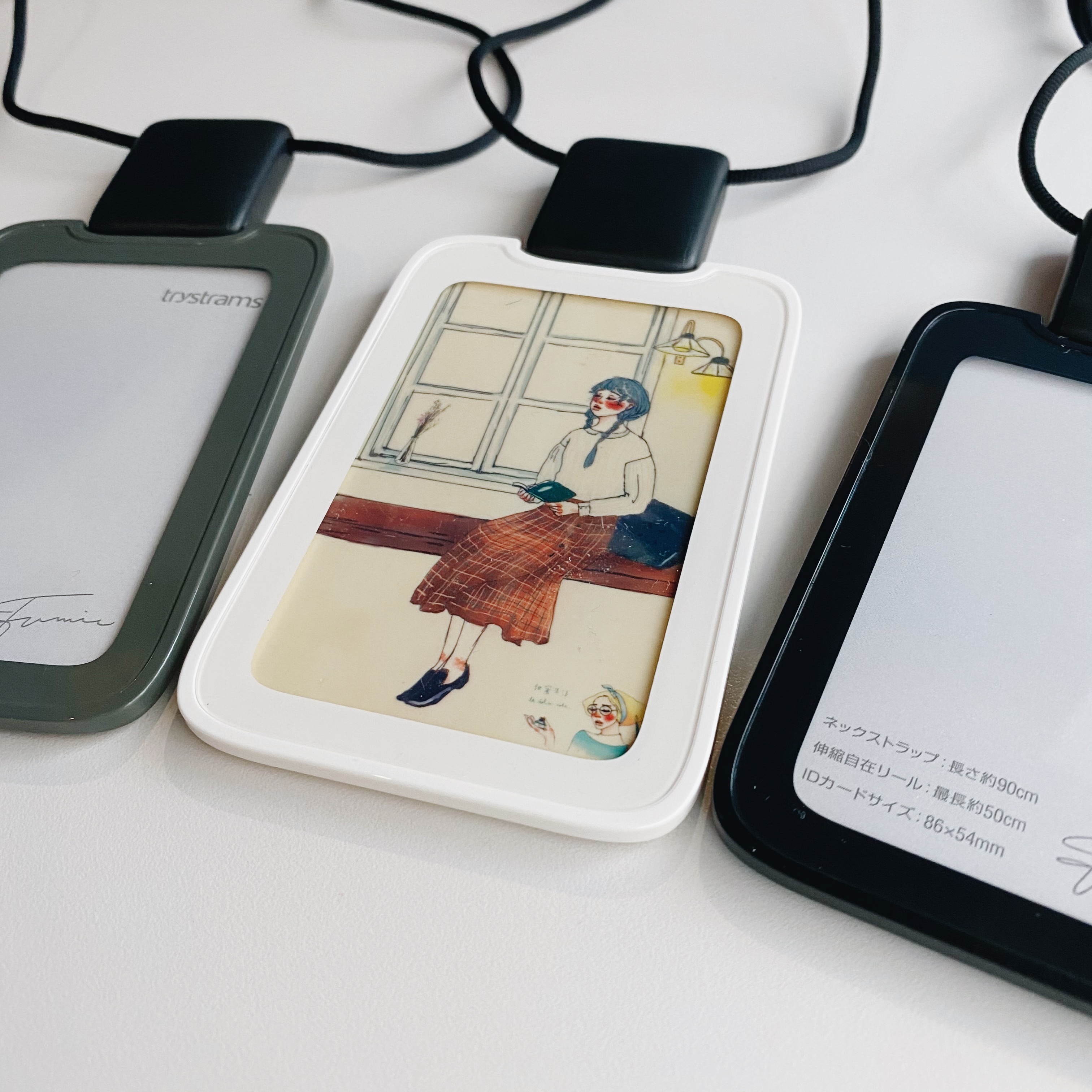 KOKUYO trystrams 直式證件套 證件吊牌 識別證 名片夾