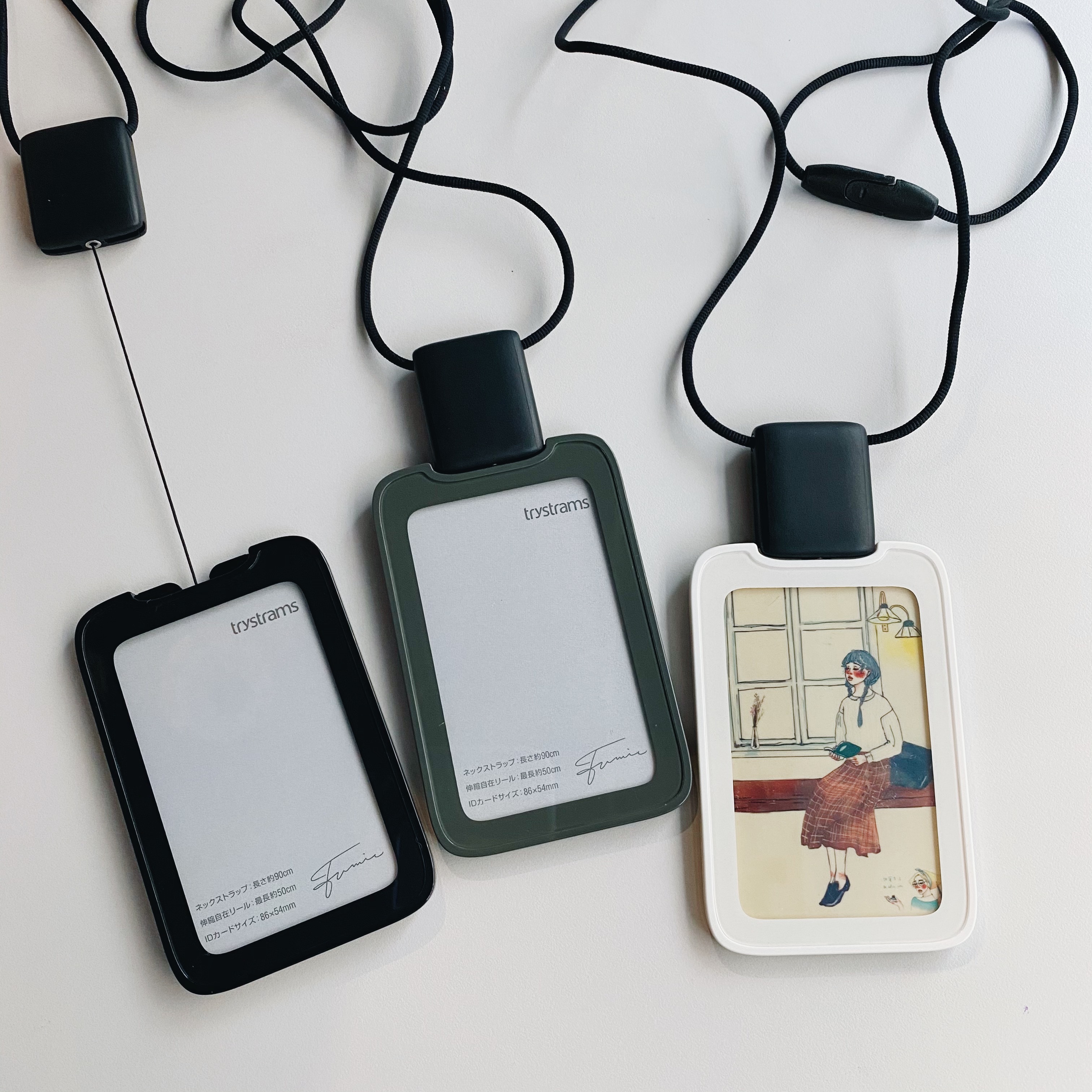 KOKUYO trystrams 直式證件套 證件吊牌 識別證 名片夾