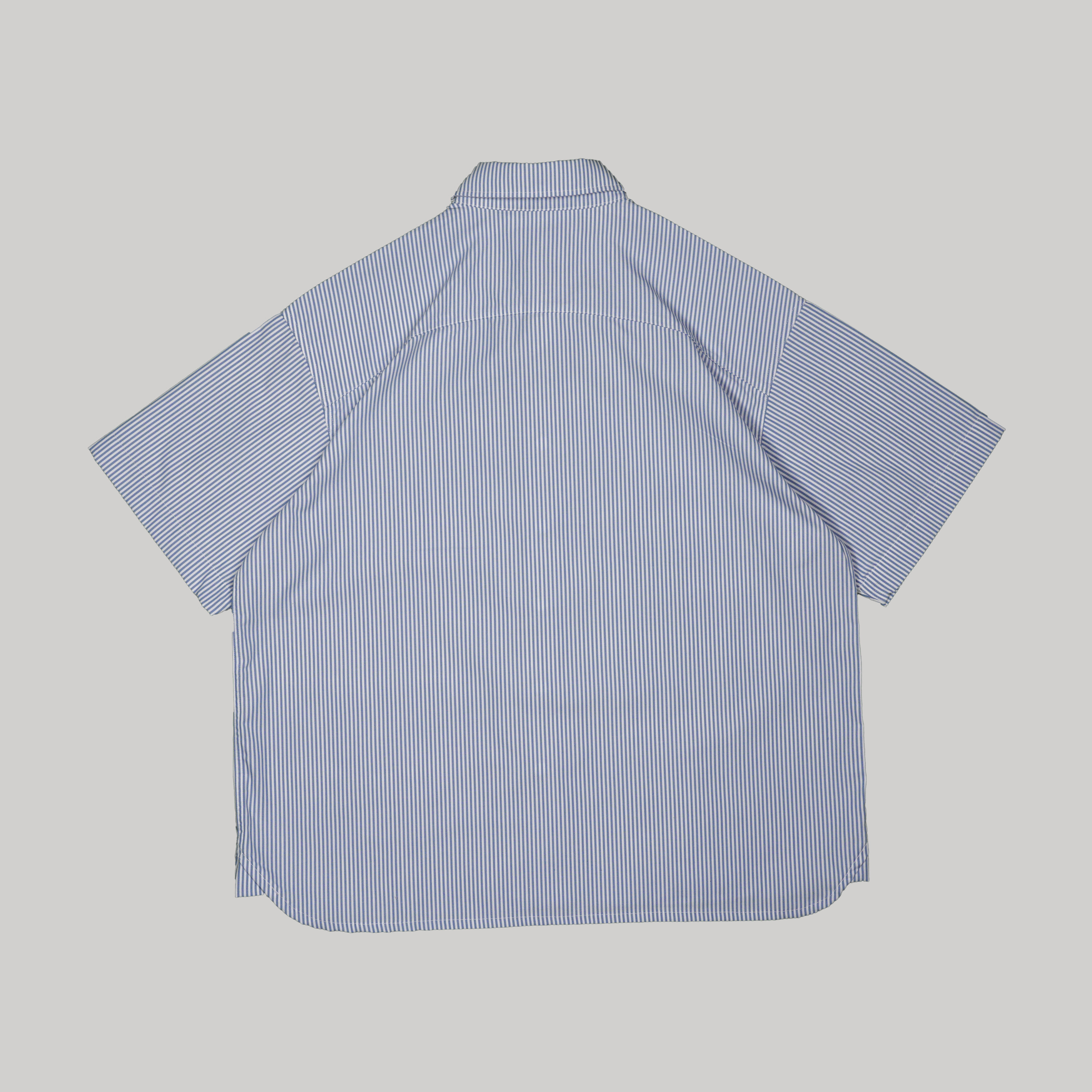 Deviation Pocket Shirt - White/Blue