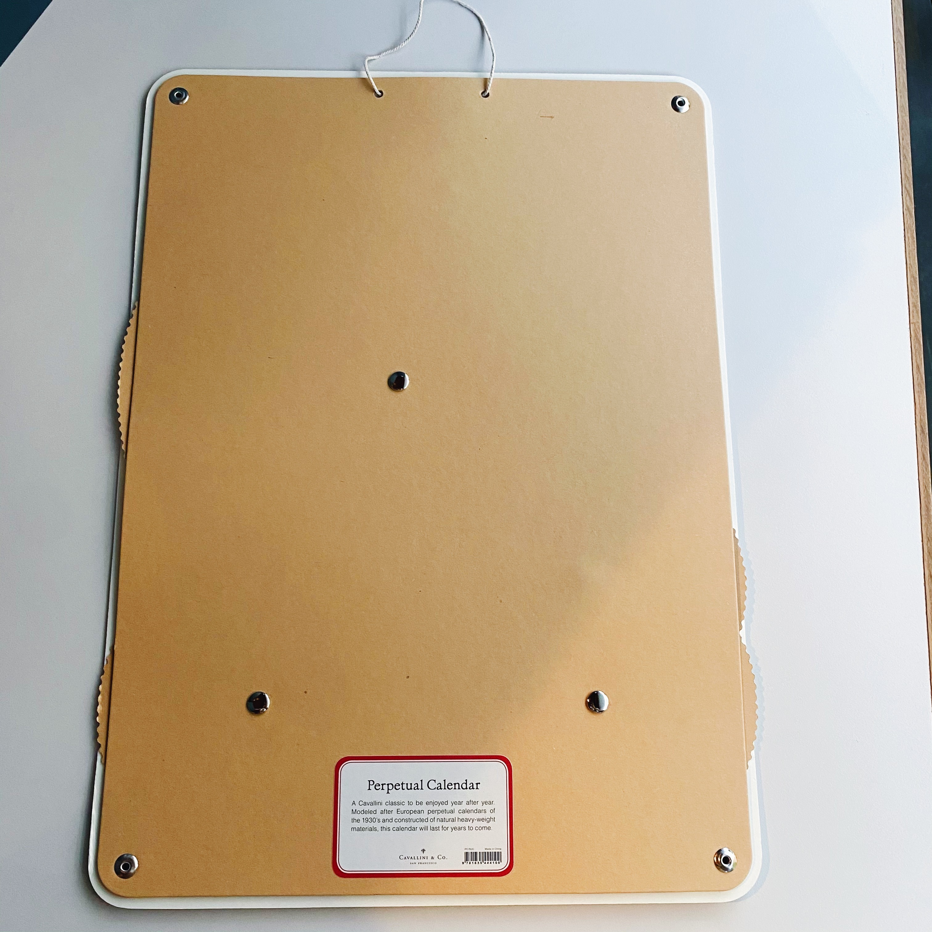 Cavallini &Co. 轉盤萬年曆 掛曆 水果