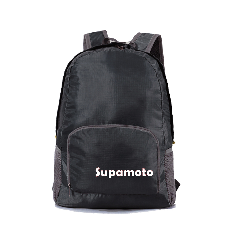 -Supamoto- 滿1400元 1元加購 輕便 摺疊 背包 收納 後背包 可折疊 可折 收納包 旅行 騎車 騎行 雙