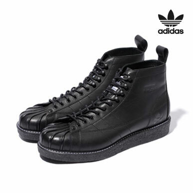 NEIGHBORHOOD x ADIDAS ORIGINALS NH SHELLTOE BOOTS - BLACK US 9.5 IN STOCK NOW (現貨發售中)