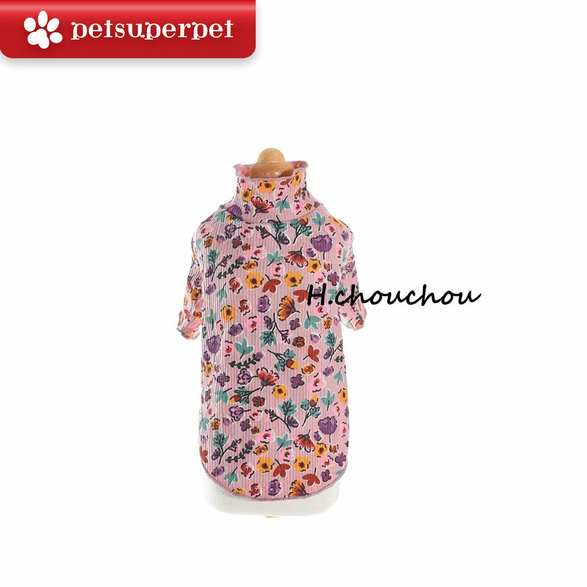 H.CHOUCHOU 田園碎花衫- 粉紅色 (多款尺寸) (平行進口貨品)