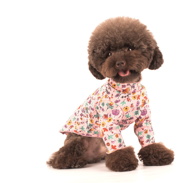 H.CHOUCHOU 田園碎花衫- 粉紅色 (多款尺寸) (平行進口貨品)